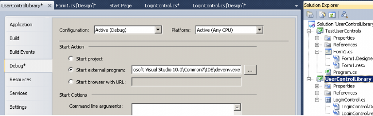 Visual Studio Winforms Change Control Tabs Bapei